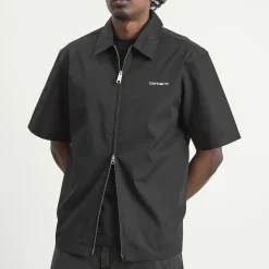 Carhartt WIP Short Sleeve Postal Zip Shirt