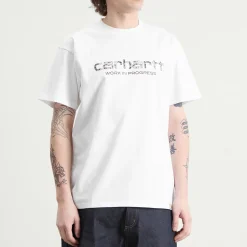 Carhartt WIP Snake Script Logo T-Shirt - END. Excusive