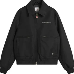 Casablanca Black Wool Blouson