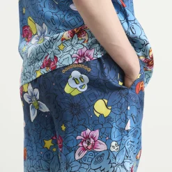 Casablanca Collage D’Icones Graphiques Silk Shorts
