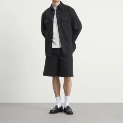 Casablanca Laser Monogram Denim Shirt
