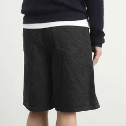 Casablanca Laser Monogram Denim Shorts