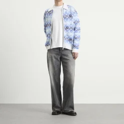 Casablanca Space Dye Monogram Zip Up