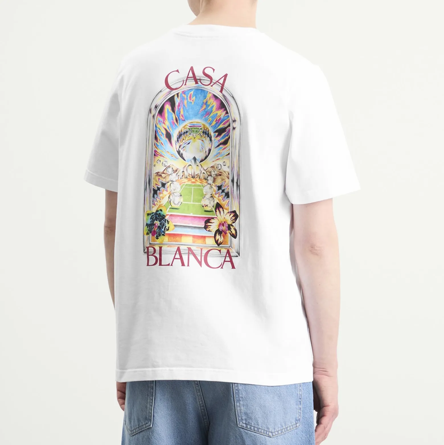 Casablanca Tennis Landscape Classic T-Shirt