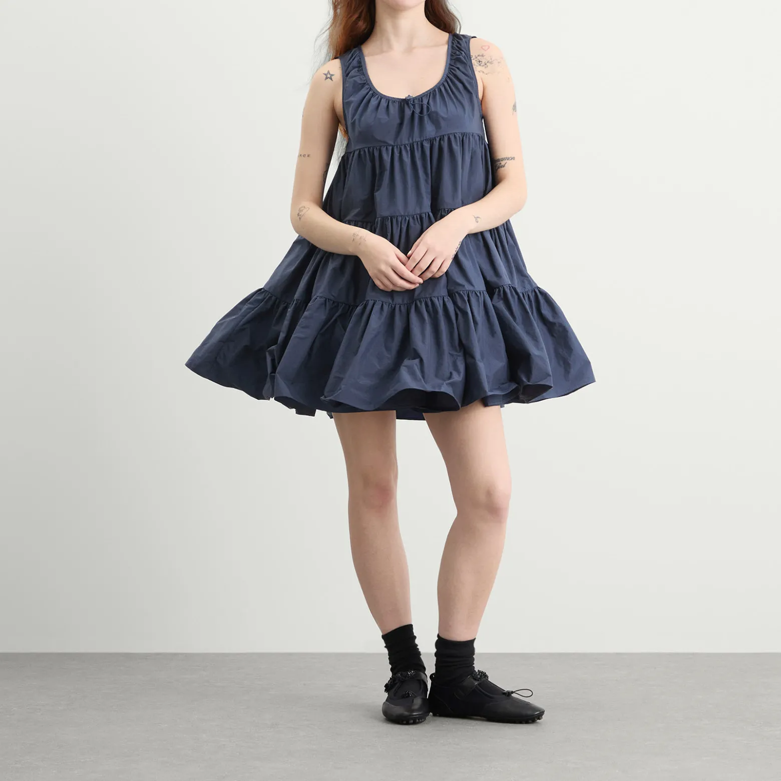 Cecilie Bahnsen Aino Dress in Ripstop