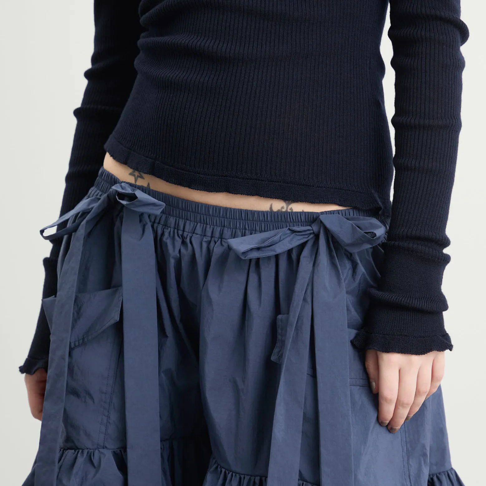 Cecilie Bahnsen Cai Skirt in Ripstop