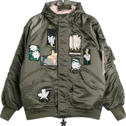 Cecilie Bahnsen x Alpha Industries N-2B Patch Jacket
