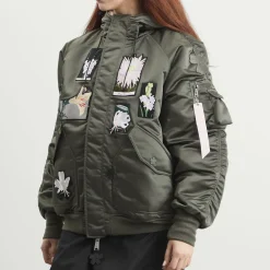 Cecilie Bahnsen x Alpha Industries N-2B Patch Jacket