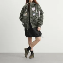 Cecilie Bahnsen x Alpha Industries N-2B Patch Jacket
