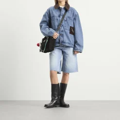 Charles Jeffrey Loverboy Apple Charm Bucket Bag