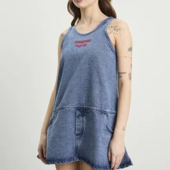 Charles Jeffrey Loverboy Denim Vest Dress
