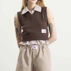Charles Jeffrey Loverboy Smart Cropped Vest