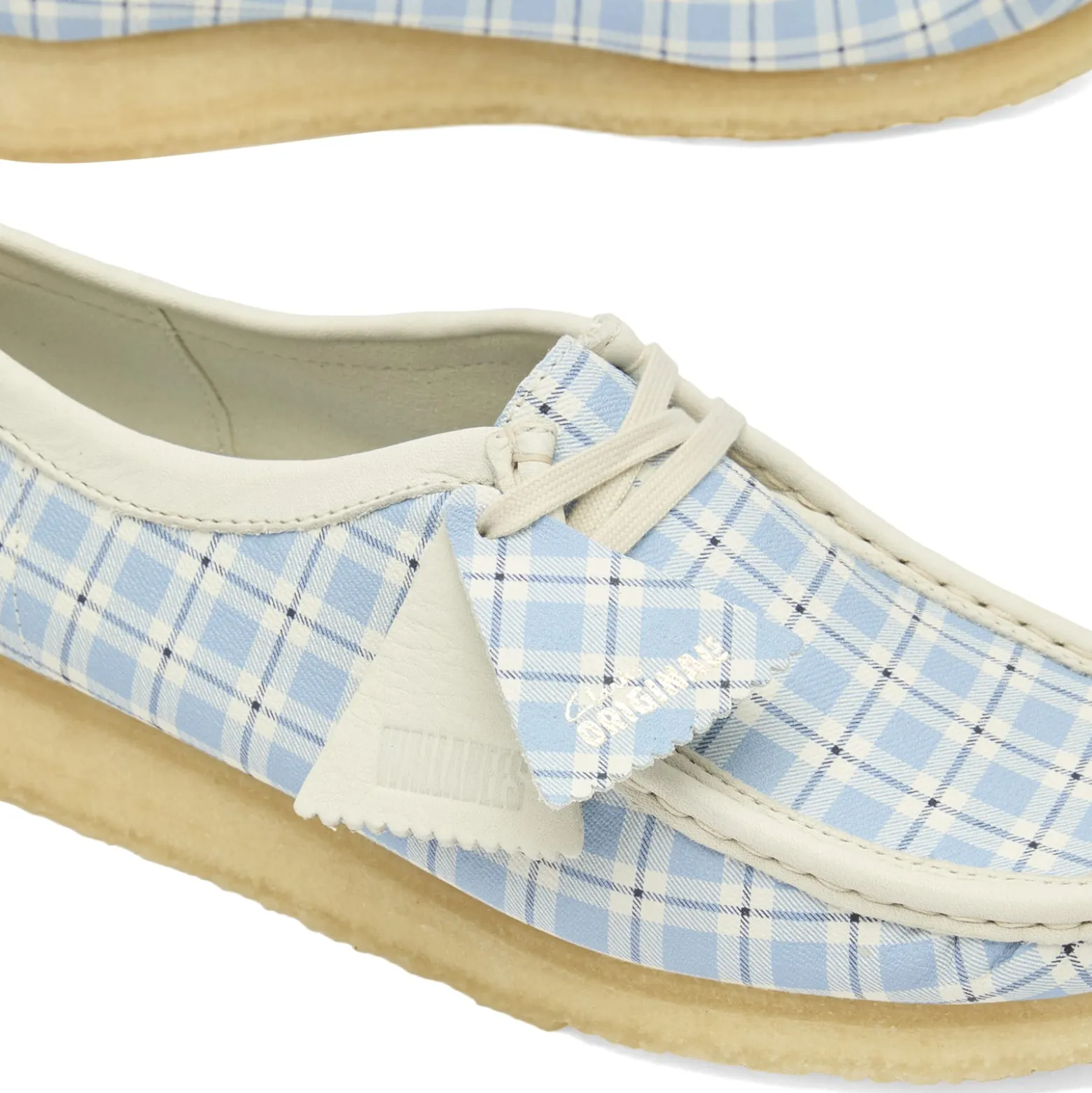 Clarks Originals Check Wallabee Boot