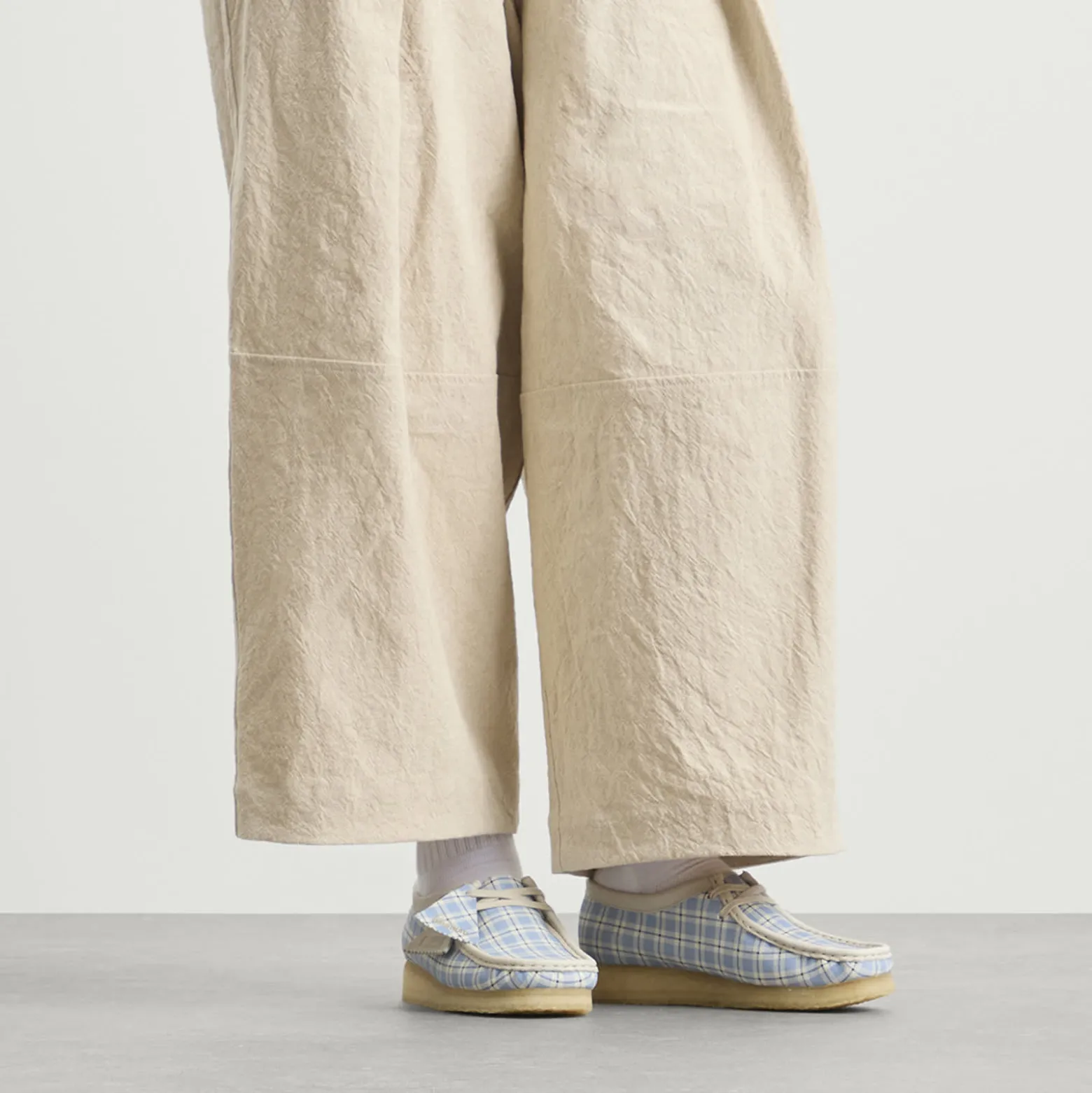 Clarks Originals Check Wallabee Boot
