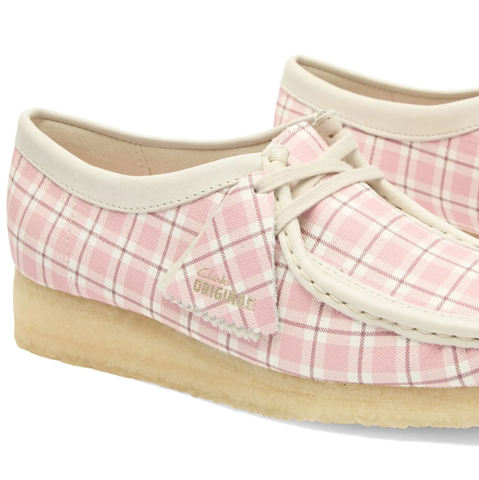 Clarks Originals Check Wallabee Boot