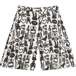 Comme des Garçons Black Cotton Pagowski Shorts