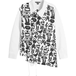 Comme des Garçons Black Cotton Jacket