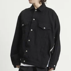 Comme des Garçons Black Denim Jacket
