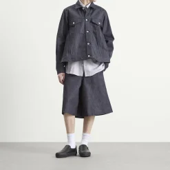 Comme des Garçons Black Denim Shorts