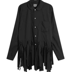 Comme des Garçons Black Fringed Jacket