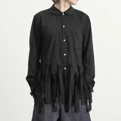 Comme des Garçons Black Fringed Jacket