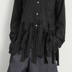 Comme des Garçons Black Fringed Jacket