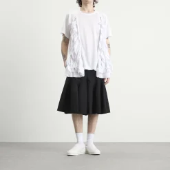 Comme des Garçons Homme Plus Mesh Detail T-Shirt