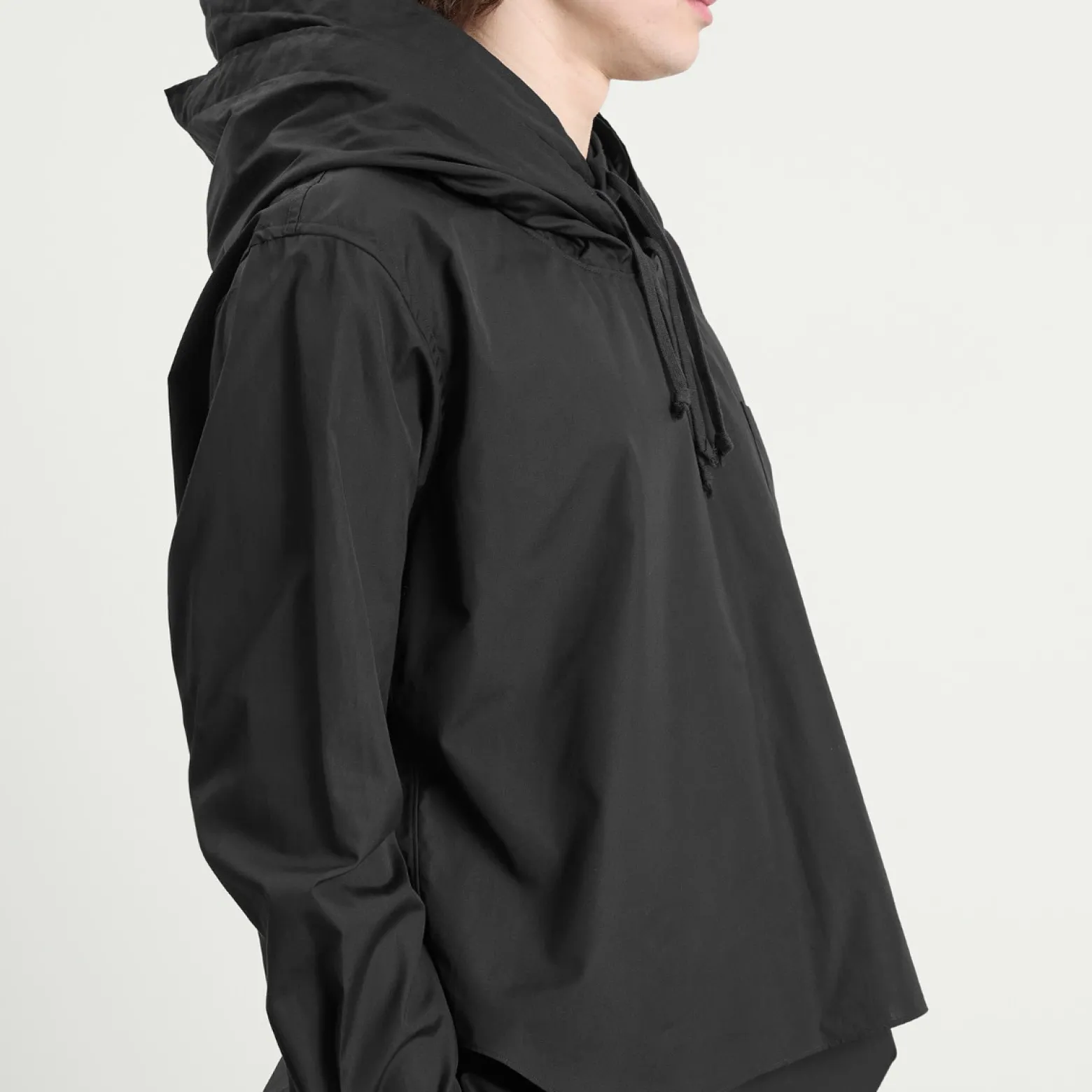Comme des Garçons Homme Plus Slouch Hooded Long Sleeve