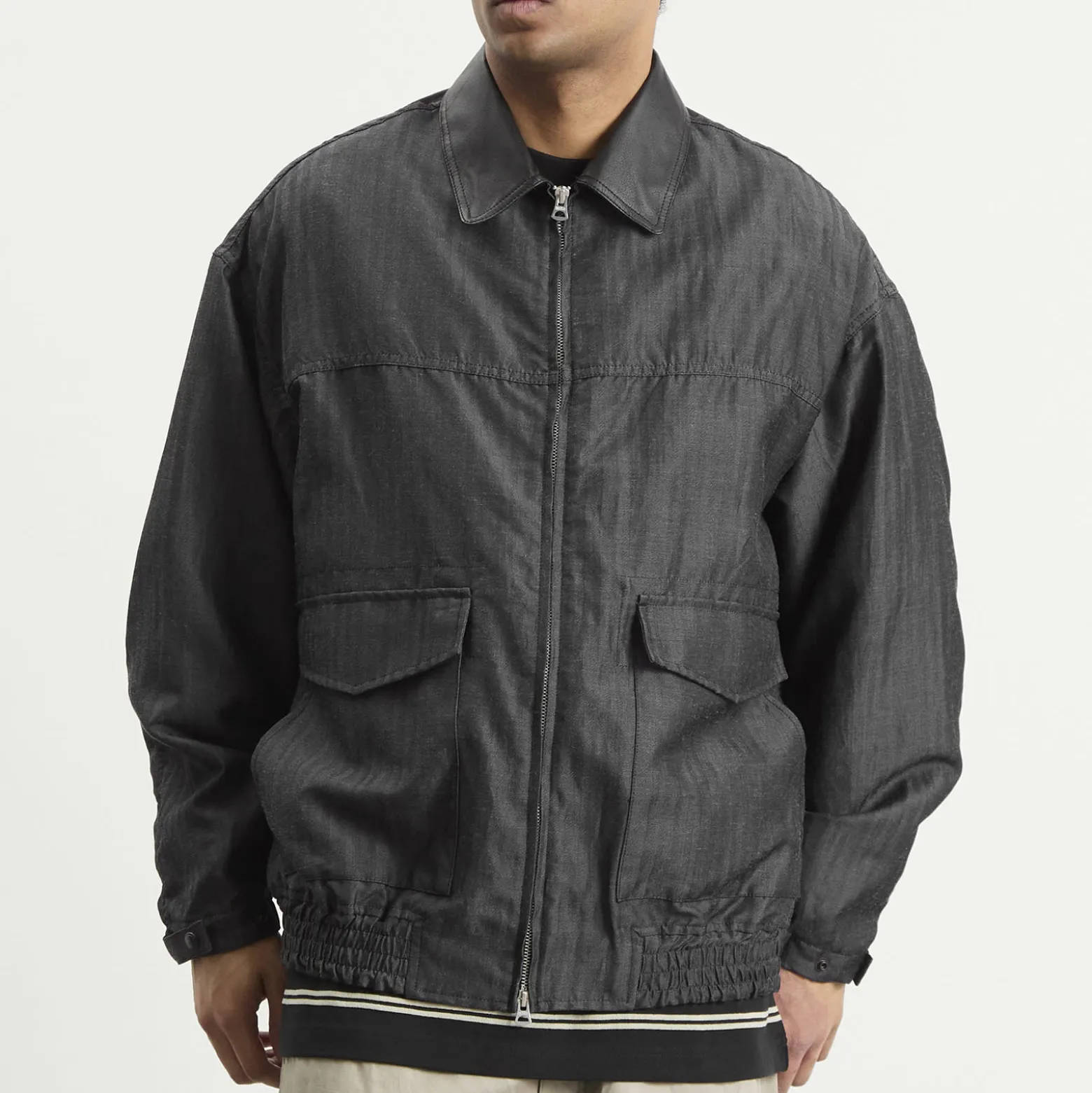 Comme des Garçons Homme Wool Blend Bomber Jacket