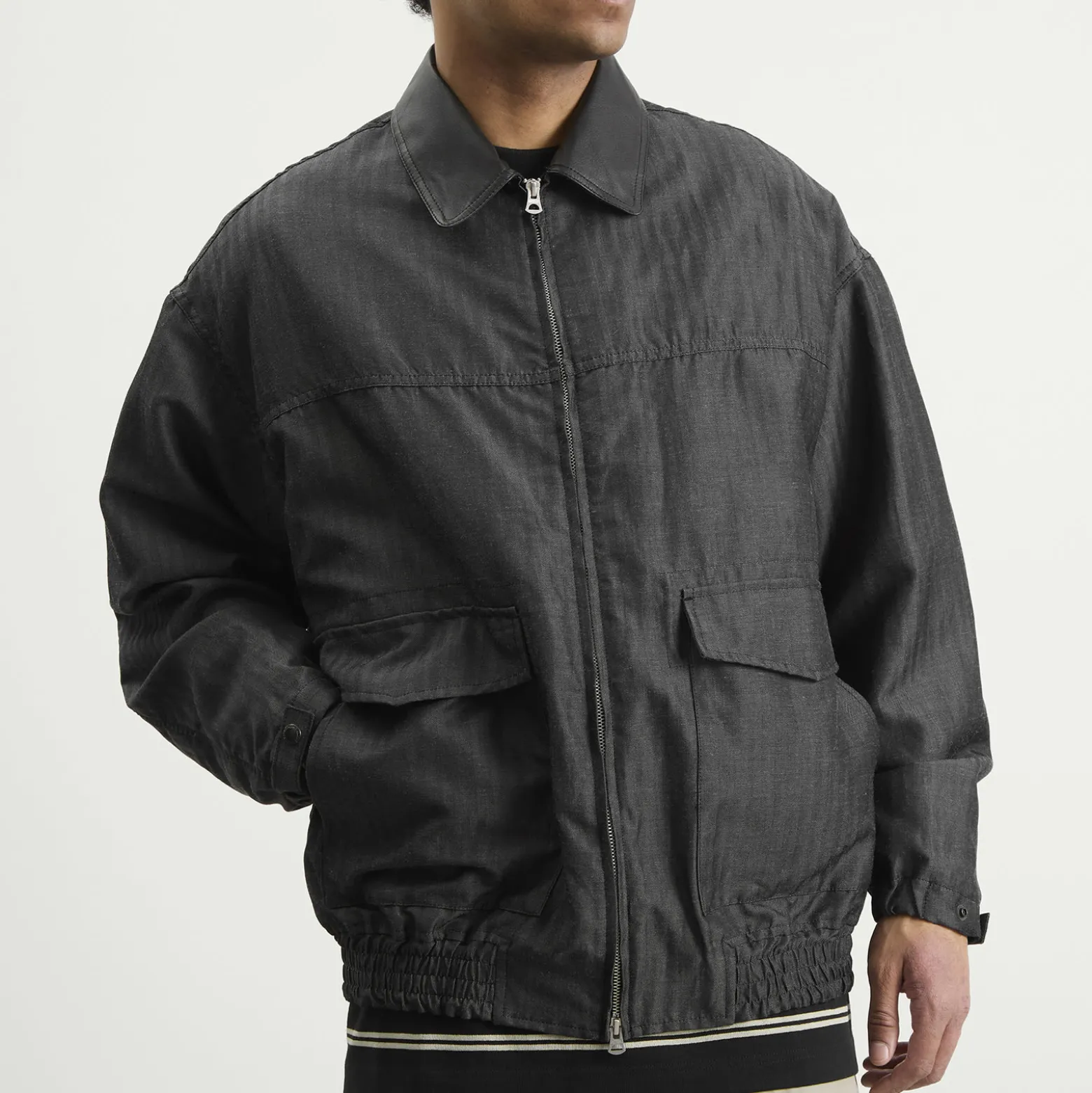 Comme des Garçons Homme Wool Blend Bomber Jacket