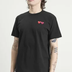 Comme des Garçons Play Double Heart T-Shirt