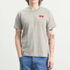 Comme des Garçons Play Double Heart T-Shirt