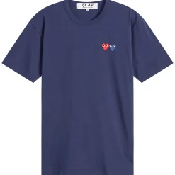 Comme des Garçons Play Double Heart T-Shirt