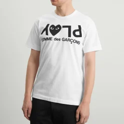 Comme des Garçons Play Logo Print T-Shirt