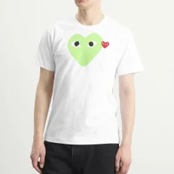 Comme des Garçons Play Red Heart Colour Heart T-Shirt