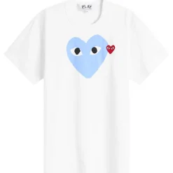 Comme des Garçons Play Red Heart Colour Heart T-Shirt