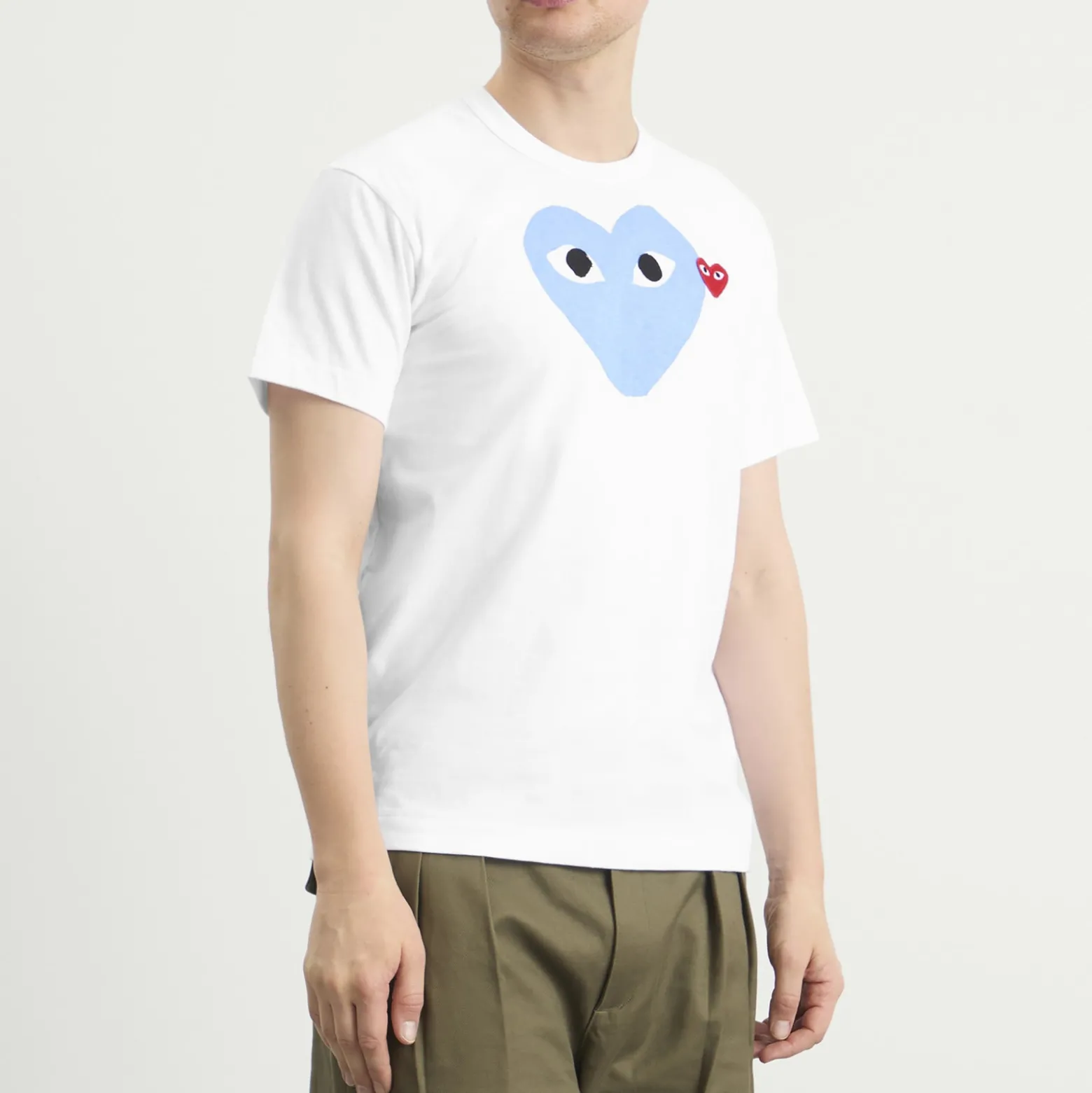 Comme des Garçons Play Red Heart Colour Heart T-Shirt
