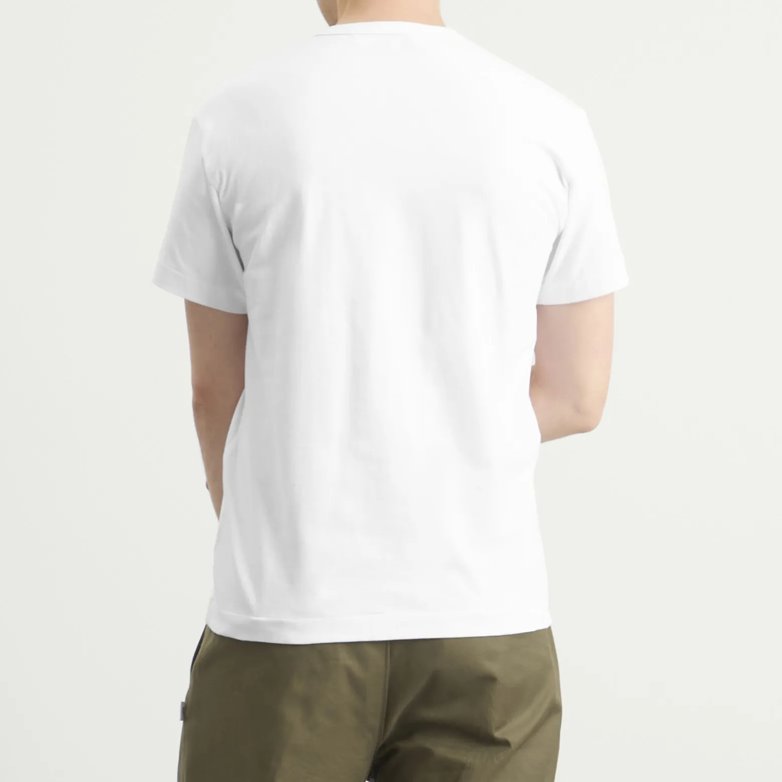 Comme des Garçons Play Red Heart Colour Heart T-Shirt