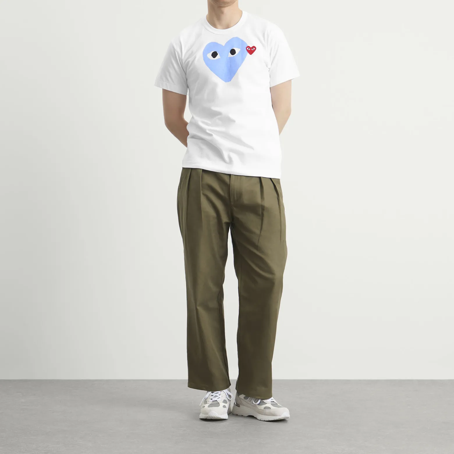 Comme des Garçons Play Red Heart Colour Heart T-Shirt