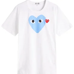 Comme des Garçons Play Red Heart Colour Heart T-Shirt