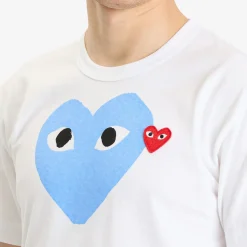 Comme des Garçons Play Red Heart Colour Heart T-Shirt