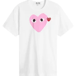 Comme des Garçons Play Red Heart Colour Heart T-Shirt