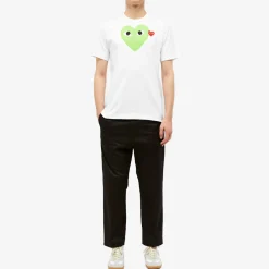 Comme des Garçons Play Red Heart Colour Heart T-Shirt