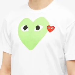 Comme des Garçons Play Red Heart Colour Heart T-Shirt