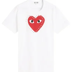 Comme des Garçons Play Studded Large Heart T-Shirt