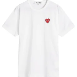 Comme des Garçons Play Studded Heart T-Shirt