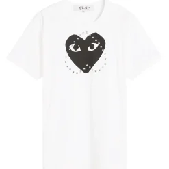 Comme des Garçons Play Studded Large Heart T-Shirt