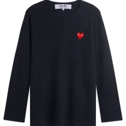 Comme des Garçons Play U Sweater Red Emblem Knit
