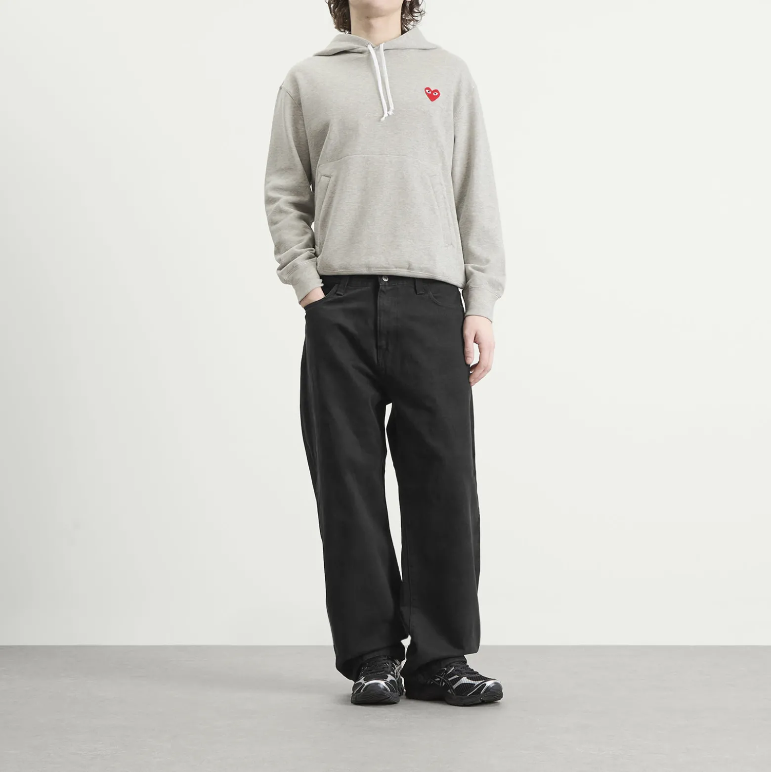 Comme des Garçons Play U Sweatshirt Red Emblem Knit