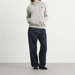 Comme des Garçons Play U Sweatshirt Red Emblem Knit